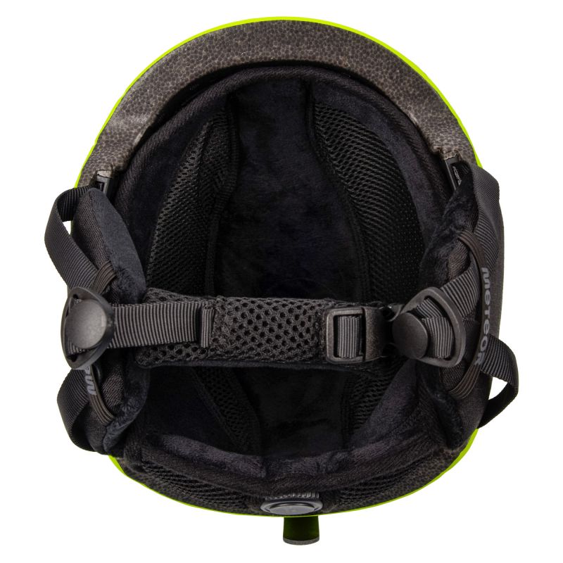 Meteor Avalo S Ski Helmet 53-55 cm Neon Yellow uniw helmets