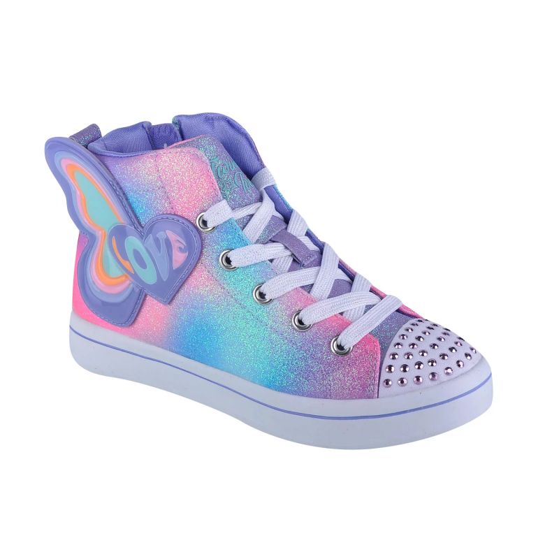 Skechers Twi-Lites 2.0-Butterfly Love 314450L-LVMT Purple lila utcai cipő