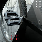 Rockbros RK01 Nylon Bicycle Pedals - Black