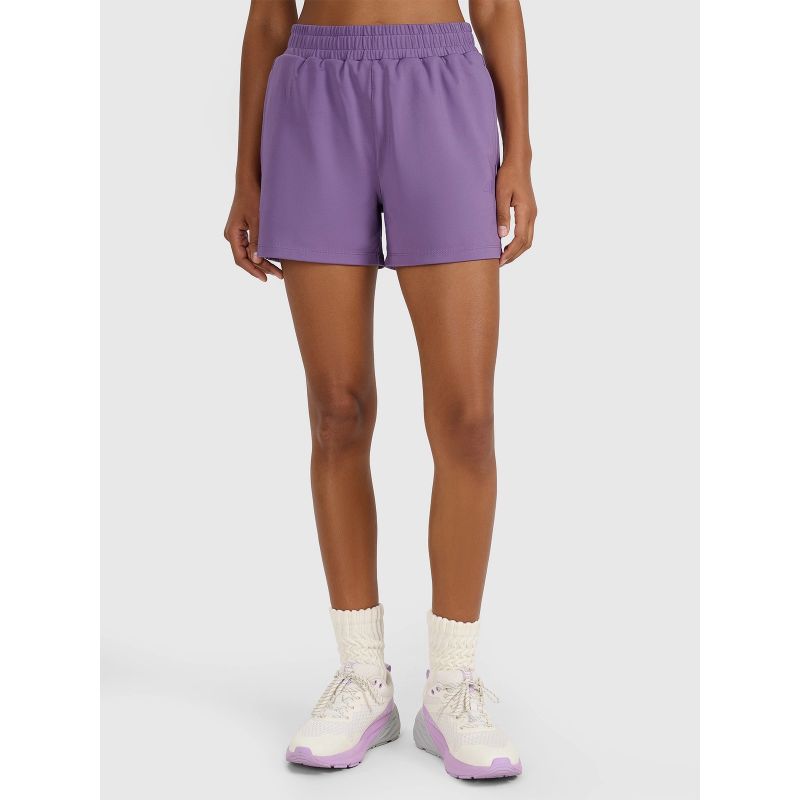 Women's quick-drying training 4F 4FWAW25TFSHF1038-53S short