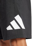 Adidas Men's Essentials Big Logo Single Jersey Black 2xs short