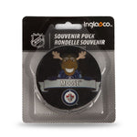 Inny Inglasco NHL Mascot Hockey Puck 510AN001901 Edzőfelszerelés fekete