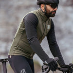 Rockbros ROAD TO SKY insulated windproof vest S - green s \ zielony vests