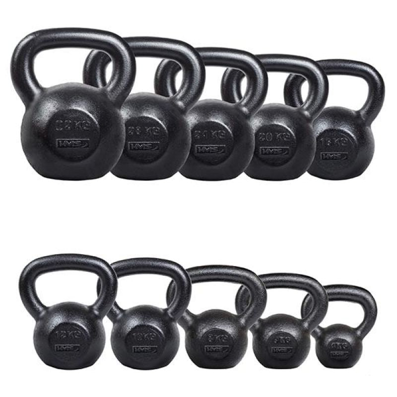 HMS Cast iron kettlebell KZG06 6kg fekete kiegészítő 17-64-011