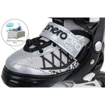 Enero Pro Roller Skates-Roller Skates-Ice Skating 4in1 Led 38-41 Gray szürke skates, roller skates