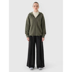 Women's sweatshirt with a hood, 4F 4FRAW24TSWSF2055-43S kapucnis pulóver