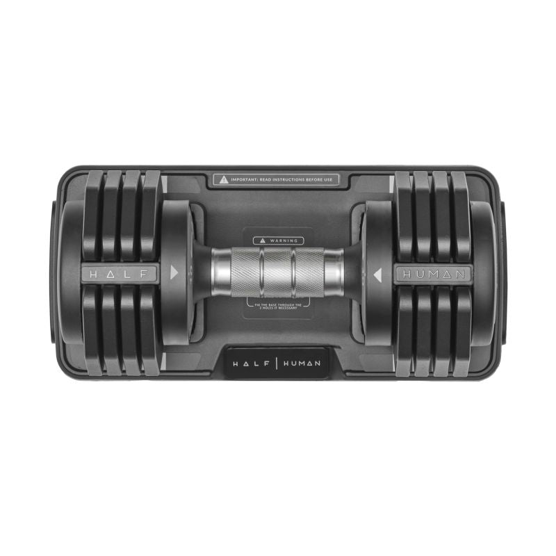 Half Human Adjustable Dumbbell 10kg fekete edzőfelszerelés SFIT-P-HH30002