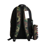 AIR Jordan School Pencil Case Backpack Camo + Pencil Case - uniwersalny pencil cases, backpacks