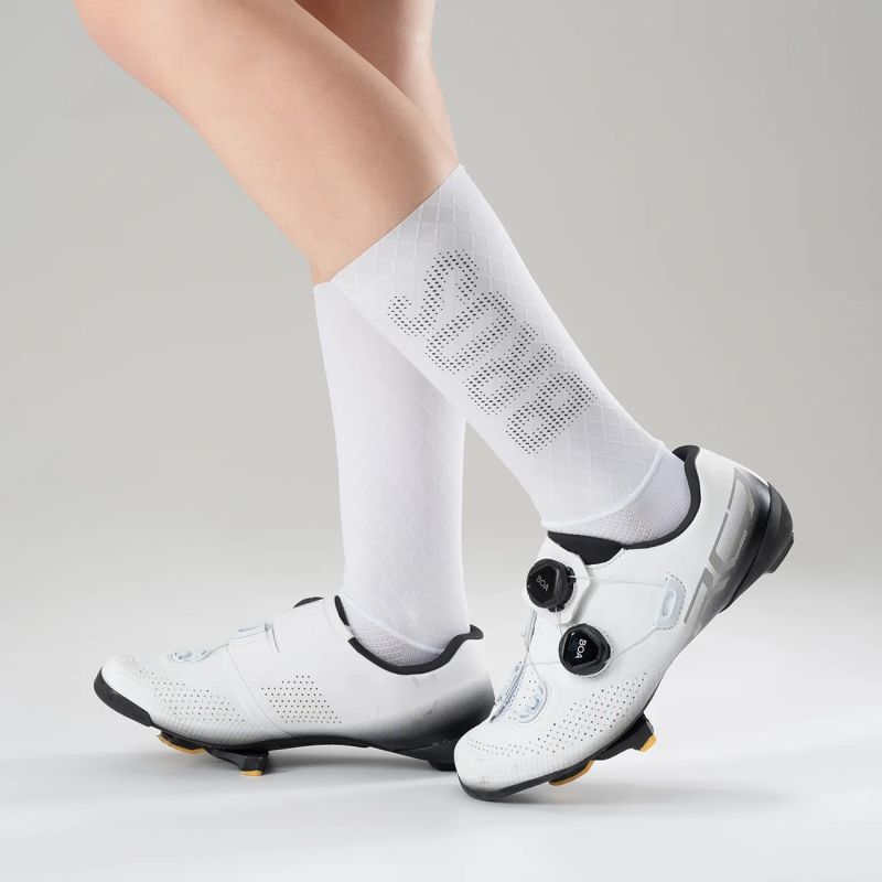 Rockbros cycling socks size 36-38 - white biały \ 36-38 cm ruházat