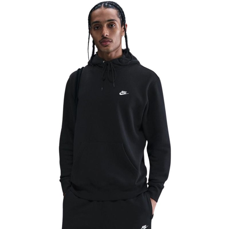 Nike Club BB Men's Sweatshirt 010 fekete pulóver 153081M