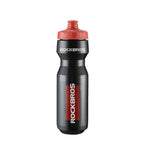 Rockbros 750 ml Bike Bottle - Transparent Black with Red Mouthpiece przezroczysty || czerwony water bottles, training equipment
