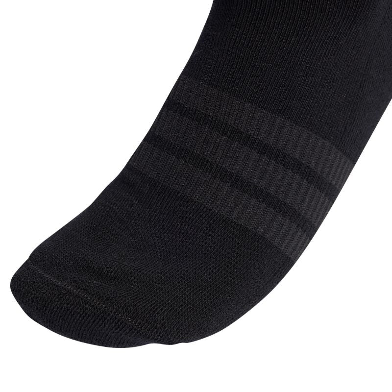 Adidas Cushioned Sportswear Ankle 3P Socks, black fekete zokni KC9633