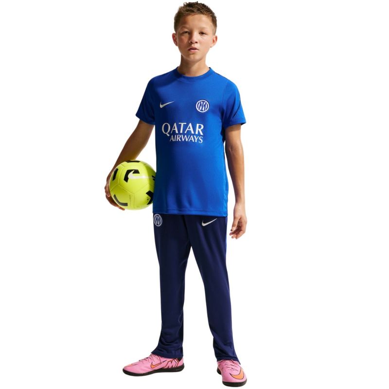Nike Inter Milan Strike Kids T-Shirt kék ruházat IR0095439