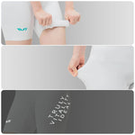 Rockbros TVI Women's Cycling with Bib and Pad Size M - White m \ biały rövidnadrág 20210017008-211706