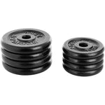 Enero CAST IRON DUMBBELL 19 KG (2x9.5 KG) FIT CASE fekete dumbbell, strength training equipment, training equipment