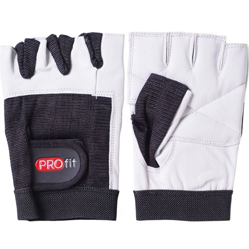 PROfit Pro Bodybuilding Gloves Black 1615 Kesztyű