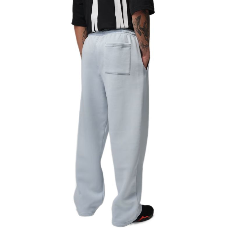 AIR Jordan Brooklyn Fleece Oversized Open-Hem Pants - tracksuits, pants