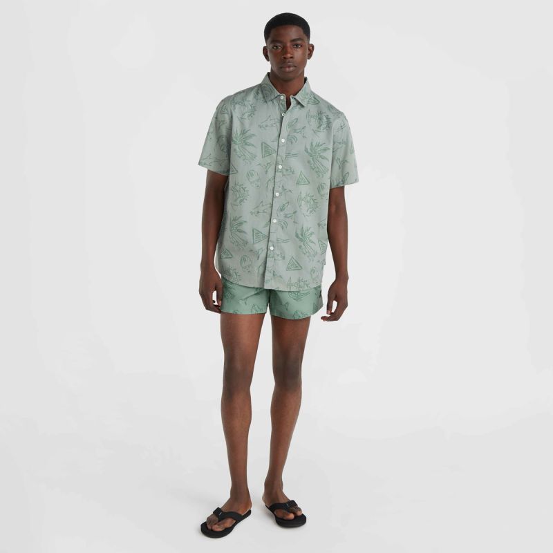 O'Neill Mix&Match Cali Block Swim 15'' zöld shorts, swimming shorts