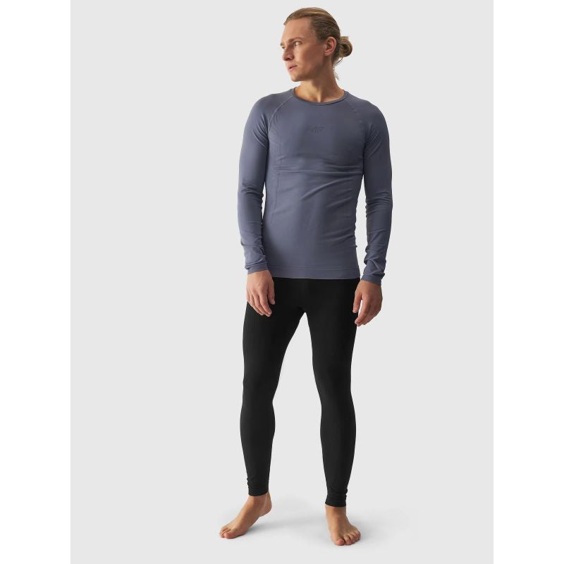 4f Men's seamless thermal underwear (top) 4FWAW24USEAM172-32S General