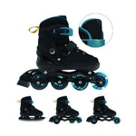 Spokey Quattro 4IN1 SPK-943432 inline skates size 30-33 BK/DBL Szabadidő kiegészítő