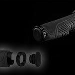 Rockbros bicycle grips - black