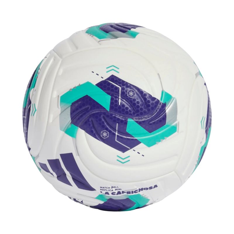 Adidas Queens League mini white-purple-green zöld labda KE8233