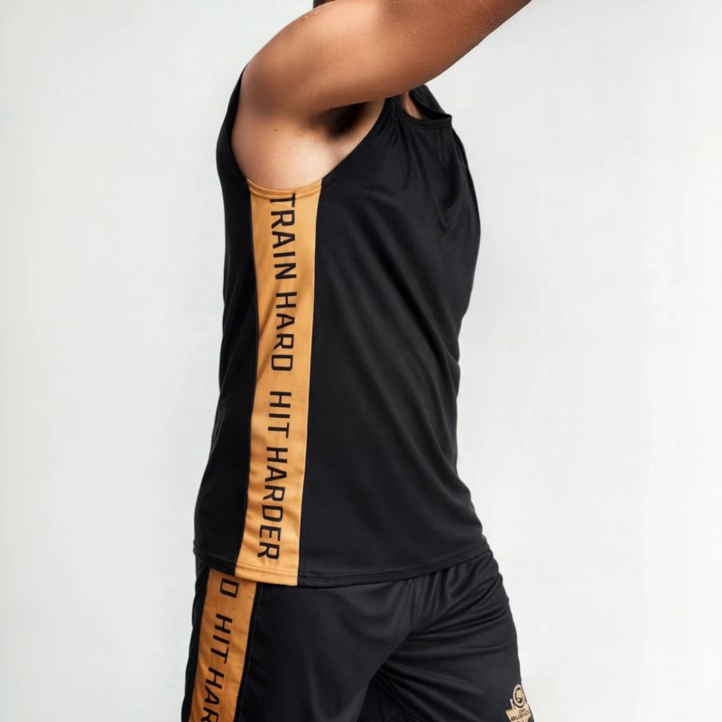DBX Bushido TankTop GOLD boxing ezüst póló