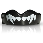 TOP TEN OZ-TT "Extro Fangz" Mouthguards Black senior protectors and knee pads