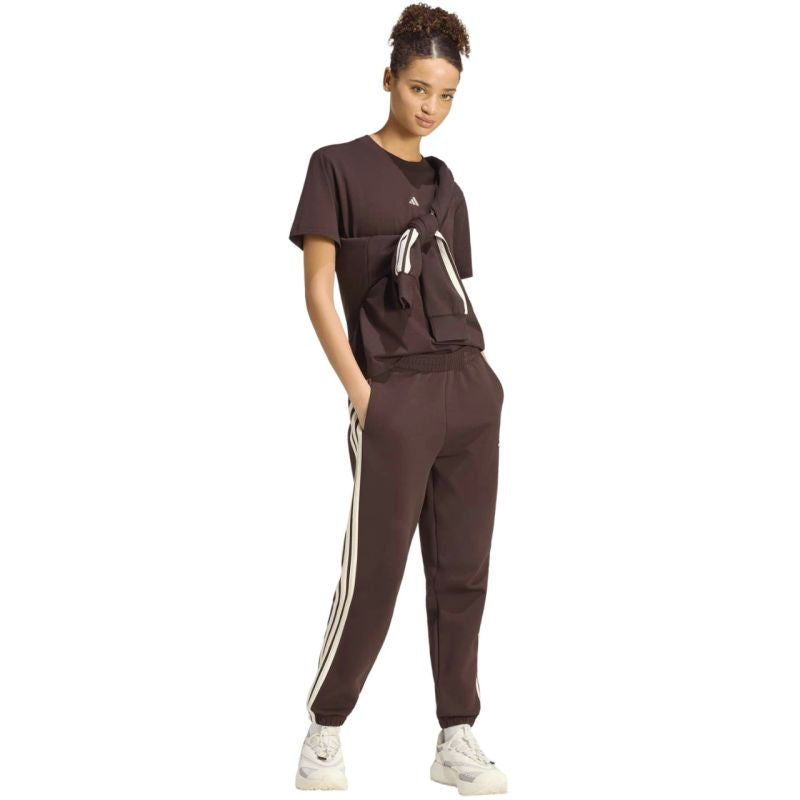 Adidas Essentials Small Logo Women's T-Shirt Brown 2xs póló KX0795