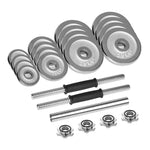 Rebel Active Adjustable Chrome Dumbbells In Case With Bar, Set 30 Kg edzőfelszerelés RBA-2326-30