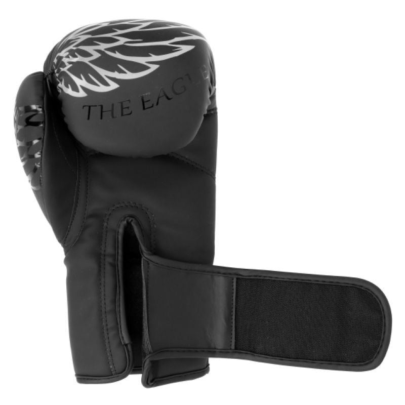 MASTERS FIGHT EQUIPMENT RPU-BLACK-EAGLE boxing gloves fekete kesztyű 01223-12