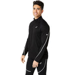 Asics Road Lite-Show 1/2 Zip Top fekete pulóver 2011D094001