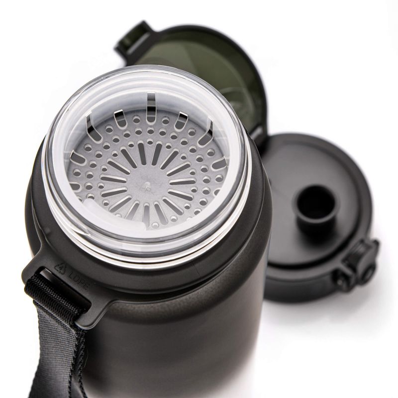 Meteor 500 ml sports bottle dark green uniw water bottles, training equipment