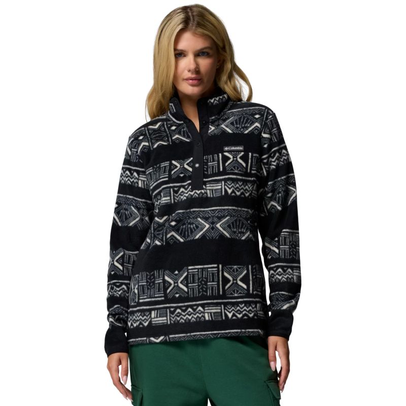 Columbia Benton Spring Printed 1/2 Snap 2085611012 Black L Kiegészítő