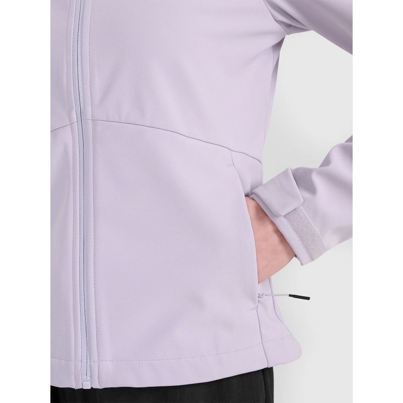 Windproof 5000 membrane softshell for women 4F 4FWSS25TSOFF320-52S kabát