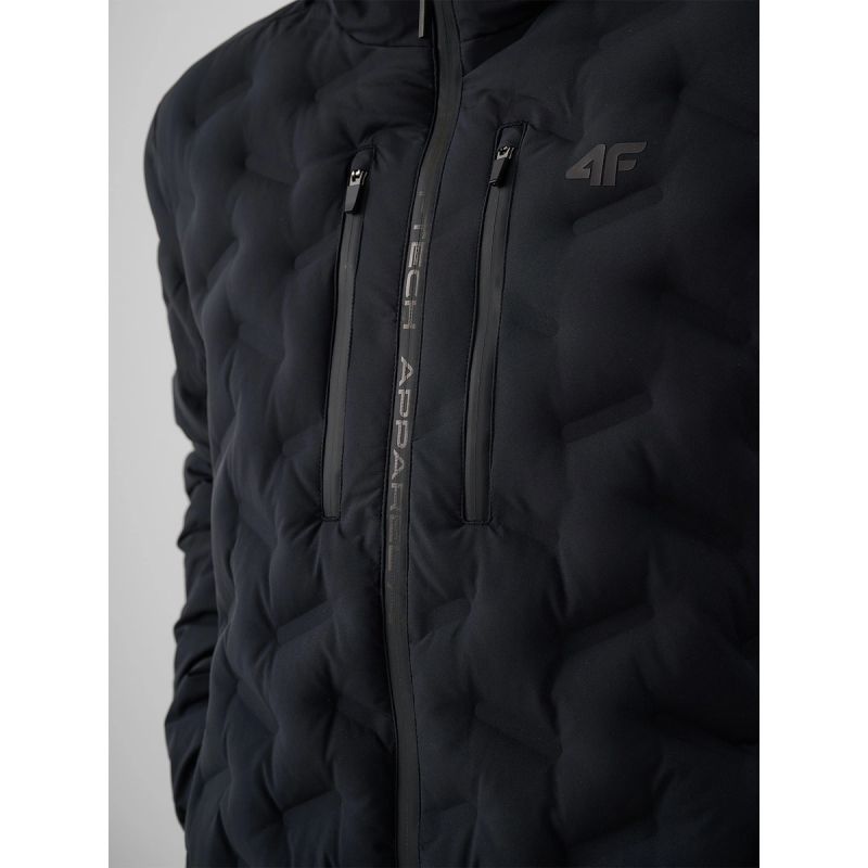 4F Men’s Winter Puffer Jacket with Synthetic Insulation kötött sapka 4FRAW26TDJAM1025-20S