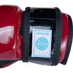 TOP TEN ROTT "GLOSSY BLOCK" Open Gloves jasnoniebieski+xs kesztyű