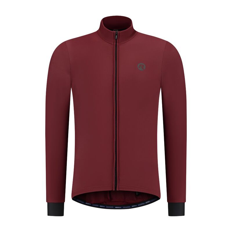 Rogelli SIGNATURE long sleeve t-shirt red 2XL piros póló