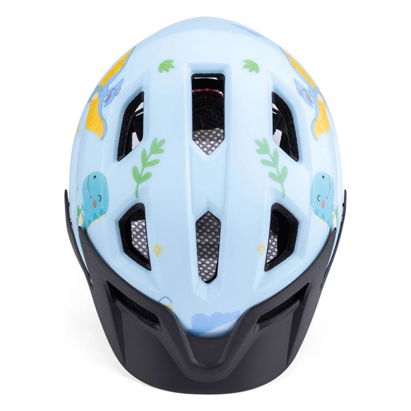 Wozinsky Children's MTB Bike Helmet with Detachable Visor XS - Light Blue jasnoniebieski \ 48-52 cm védőfelszerelés HT-45R-199824