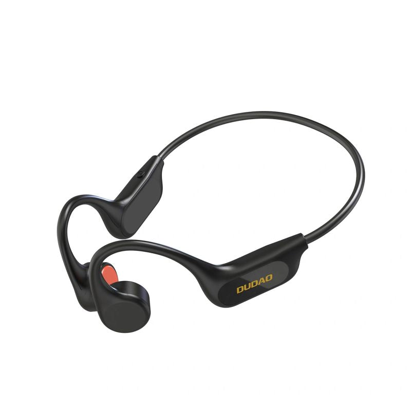 head Dudao U22 Bluetooth 5.2 Bone Conduction Headphones with Headband - Black fekete headsets