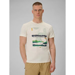 Men's regular printed T-shirt 4F 4FRAW25TTSHM3378-11S póló
