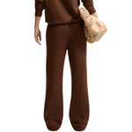 Nike Studio Fleece Medium Weigh Women's Brown barna nadrág IM8078259