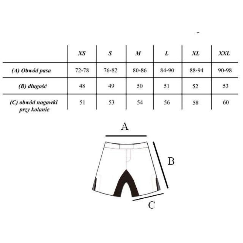 DBX Bushido Shorts - Training "Blood" short