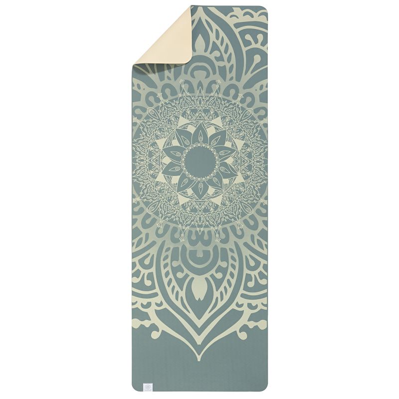 Gaiam TPE Yoga Mat ICEBERG SUNDIAL LAYERS 6 mm edzőfelszerelés 66308