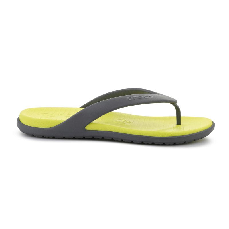 Crocs Coast Flip Slate Gray/Citrus