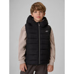 4F Boy's vest with synthetic filling gyerek mellény 4FJRSS26TVJAM397-20S