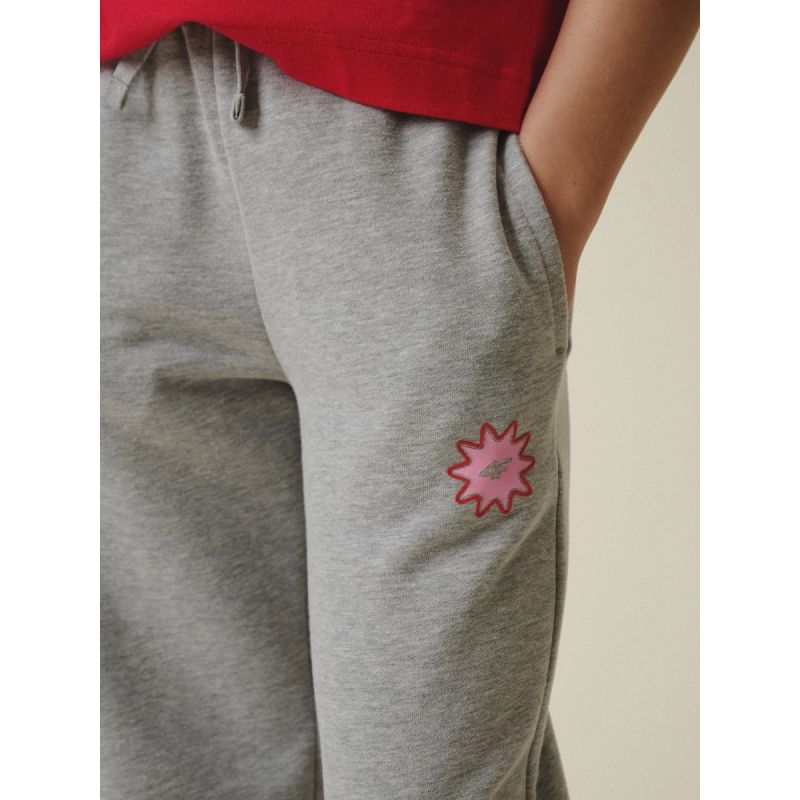 4F Girls’ Wide-Leg Sweatpants gyerek nadrág 4FJRSS26TTROF1870-25M
