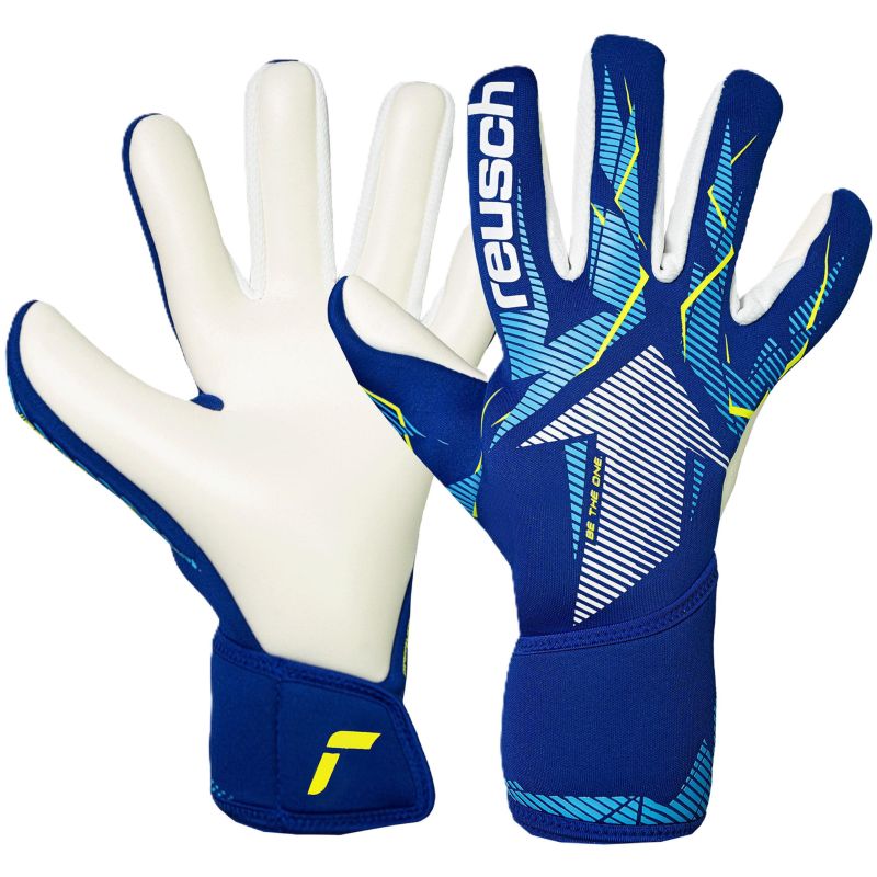 Reusch Fastgrip Advance Goalkeeper Gloves Blue 5670200 kék kapuskesztyű