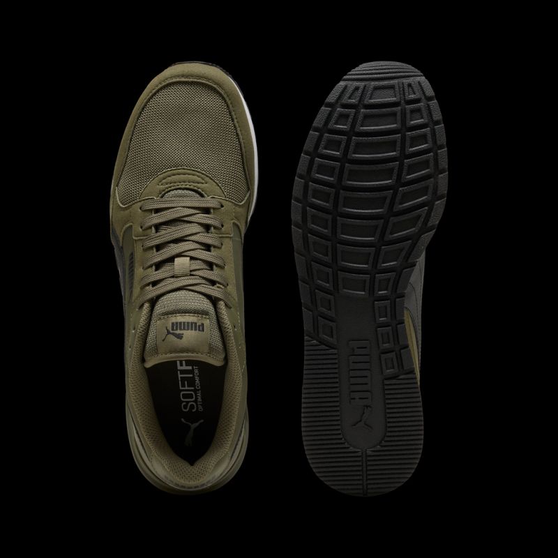 ST Runner v4 NL/ MESH Loden Green-PUMA B (40474305) zöld utcai cipő