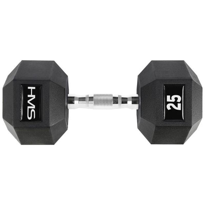 HMS HEX PRO dumbbell 25 kg szürke póló 17-66-121